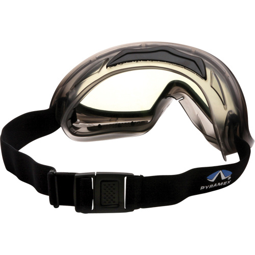 Pyramex  G504DT  Capstone Dual Lens Safety Goggles, Clear Lens, Anti-Fog/Anti-Scratch, Indirect Vent - Each