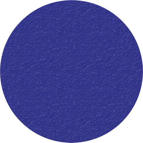 Incom Top Tape & Label  LM190B  Lean 5S Manufacturing Markers, Circle, 6" L x 6" W, Blue, Vinyl - Pack of 25