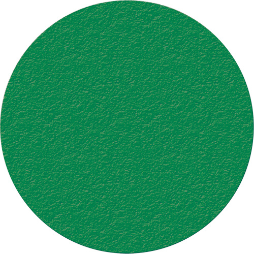 Incom Top Tape & Label  LM190G  Lean 5S Manufacturing Markers, Circle, 6" L x 6" W, Green, Vinyl - Pack of 25