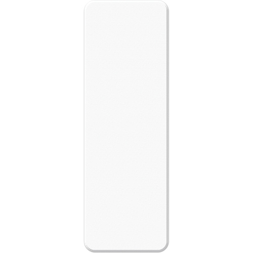 Incom Top Tape & Label  ASM100W  Armor Stripe Lean/5S Markers, Rectangle, 6" L x 2" W, White, Plastic - Pack of 10