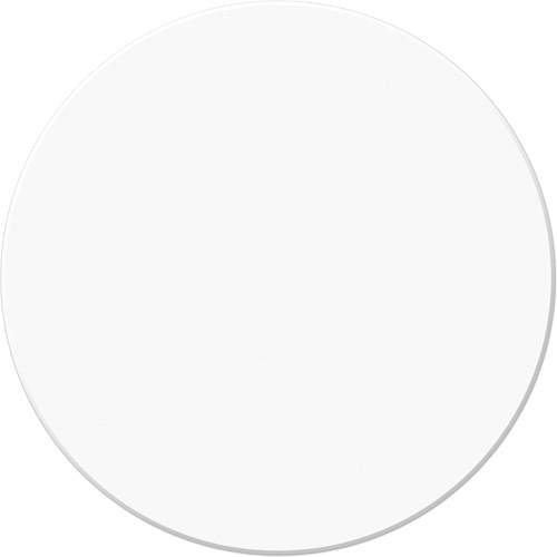 Incom Top Tape & Label  ASM190W  Armor Stripe Lean/5S Markers, Circle, 6" L x 6" W, White, Plastic - Pack of 10