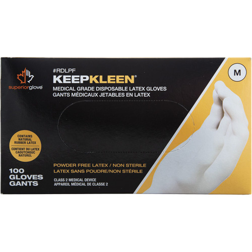 Superior Glove Works Ltd. KeepKleenĀ® Disposable Medical Exam Grade Gloves (Box of 100)-Click on options for variations & Details. - Image 3