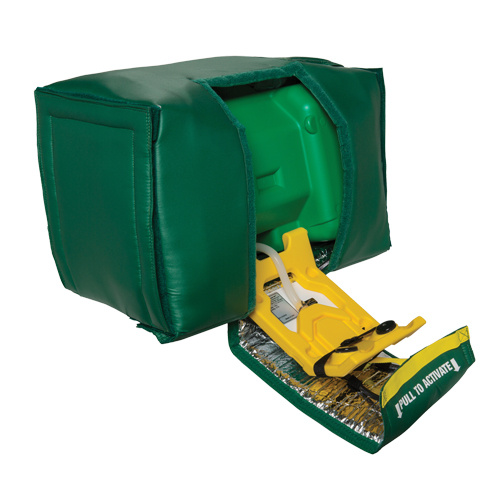 Haws 7501T Tempered Portable Eyewash, Gravity-Fed, 9 gal. Capacity, Meets ANSI Z358.1-(Each)