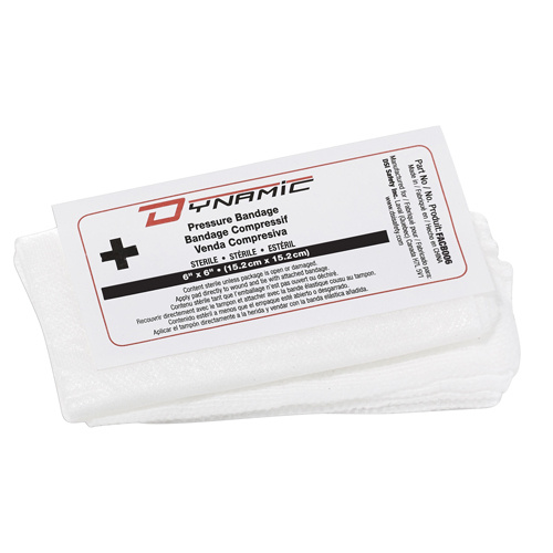 Protective Industrial Products  FACB006B  Dynamic™ Compress Bandage, 6" L x 6" W - Each