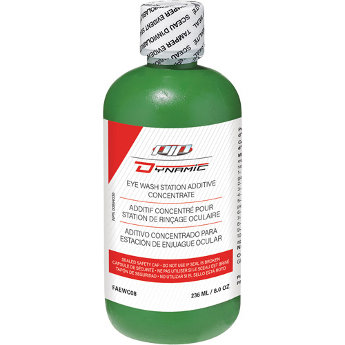 Protective Industrial Products  FAEWC08  Dynamic™ Eyewash Additive Concentrate, Full Bottle, 8 oz. - Bottle