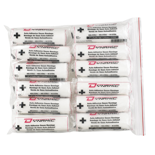 Protective Industrial Products  FACFB04  Dynamic™ Gauze Bandage, Roll, 15' L x 4" W, Medical Device Class 1 - Pack of 12