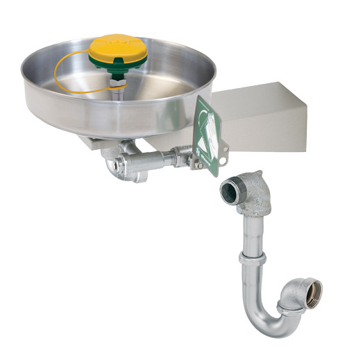 Haws 7360BTWC Axion Eye/Face Wash Station, Wall-Mount Installation, Stainless Steel Bowl-(Each)