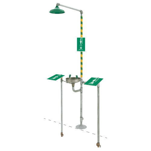 Haws 8300FP Freeze Protected Eyewash and Shower-(Each)