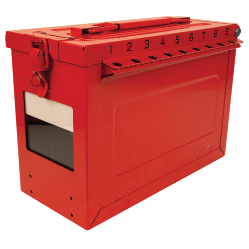 Master Lock  S602  Large Group Lock Box, Red - Each