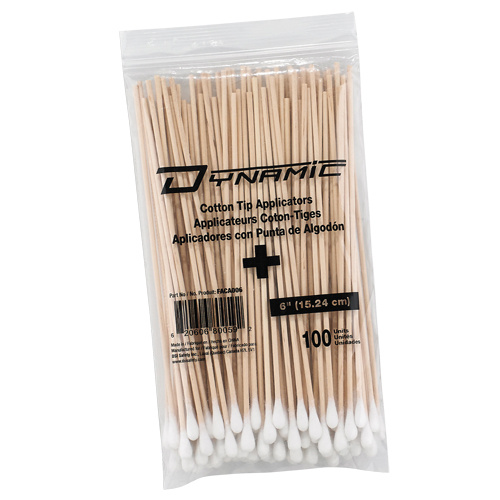 Protective Industrial Products  FACA006  Dynamic™ Cotton Tipped Applicators - Pack of 100
