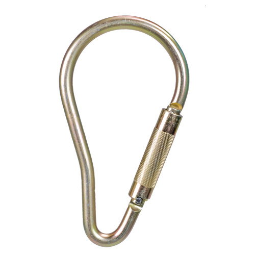 MSA  10089209  Carabiner, Steel, 5000 lbs Capacity - Each