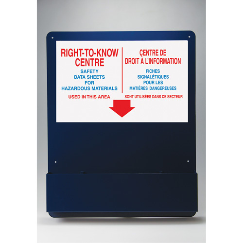 Accuform Signs  FBZRS744  Pocket-Style Centre, English & French, Binders Included - Each