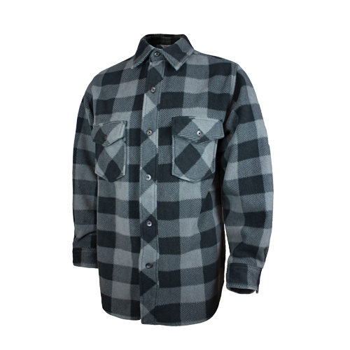 Tough Duck Plaid Solar Fleece Shirt  (Each)-Click on options for variations & Details.
