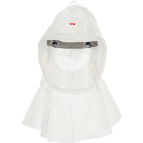 3M S-433S-5 Versaflo? Hood with Integrated Head Suspension, Medium/Small, Soft Top, Single Shroud - Case of 5