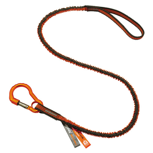 Ergodyne  19802  Squids<sup>?</sup> 3100F(x) Tool Lanyard, Bungee, Carabiner/Loop - Each