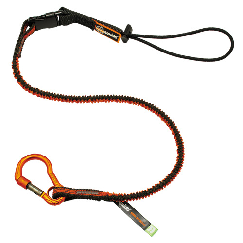 Ergodyne  19864  Squids<sup>?</sup> 3102F(x) Detachable Tool Lanyard, Bungee, Carabiner/Loop - Each