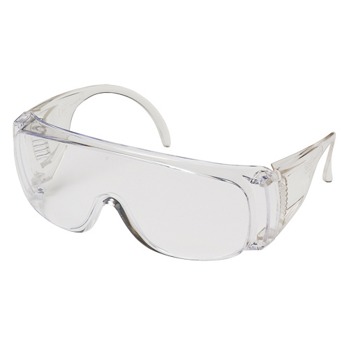 Pyramex  S510S  Solo Safety Glasses, Clear Lens, ANSI Z87+/Meets/Exceeds CSA Z94.3 - Each
