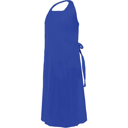 Ronco  38-162BL  COVERME? Apron, Polyurethane, 50" L x 35" W, Blue - Each