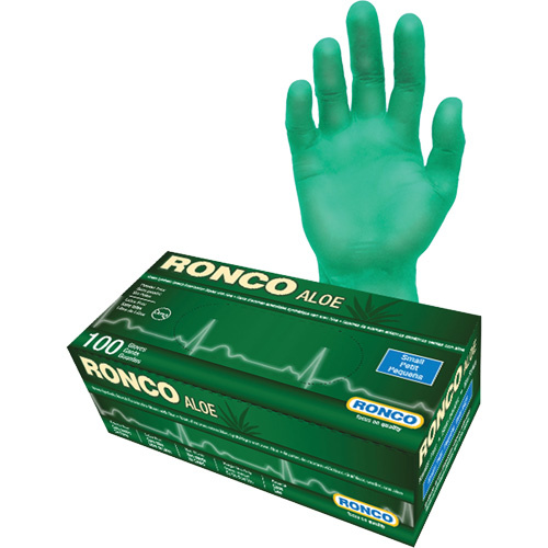 Ronco Disposable Gloves with Aloe (Box of 100)-Click on options for variations & Details.