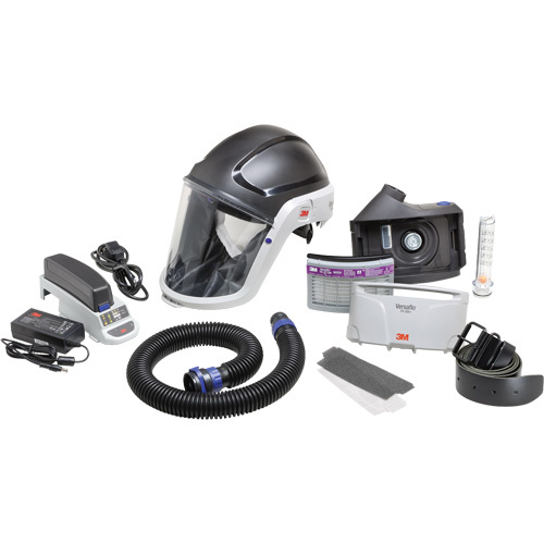 3M  TR-300N+ HIK  Versaflo? Heavy Industry PAPR Kit, Headcover & Faceshield, Lithium-Ion Battery - Each