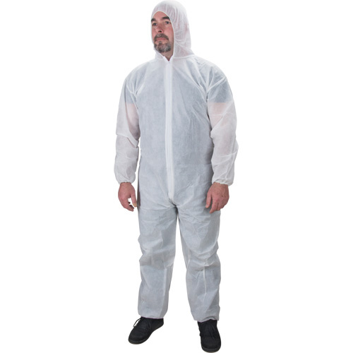 Zenith Safety Products Hooded Coveralls  (Each)-Click on options for variations & Details.