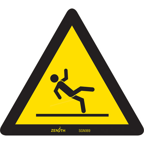 Zenith Safety Products Slippery Surface CSA Standard Safety Sign  (Each)-Click on options for variations & Details.