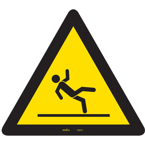 Zenith Safety Products Slippery Surface CSA Standard Safety Sign  (Each)-Click on options for variations & Details.