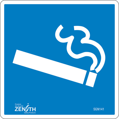 Zenith Safety Products Smoking Section CSA Standard Safety Sign  (Each)-Click on options for variations & Details.