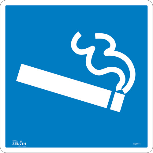 Zenith Safety Products Smoking Section CSA Standard Safety Sign  (Each)-Click on options for variations & Details.