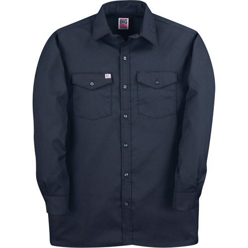 Big Bill Long-Sleeved Twill Work Shirt  (Each)-Click on options for variations & Details.