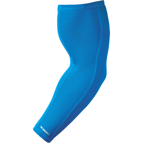 Ergodyne  12183  Chill-Its<sup>?</sup> 6690 Cooling Arm Sleeves, 17", Polyester, Blue - Pair