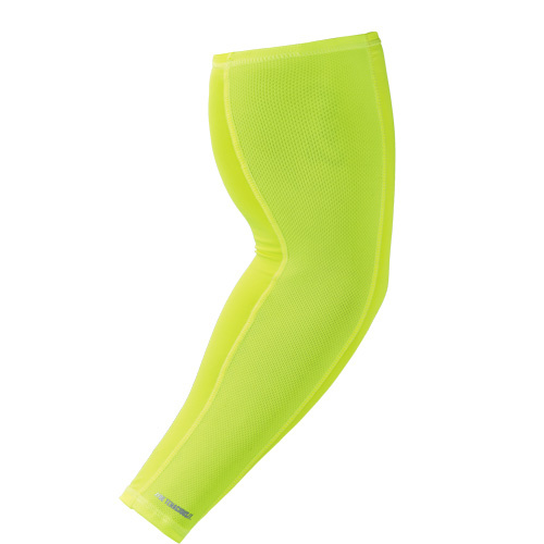 Ergodyne  12283  Chill-Its<sup>?</sup> 6690 Cooling Arm Sleeves, 17", Polyester, Lime - Pair