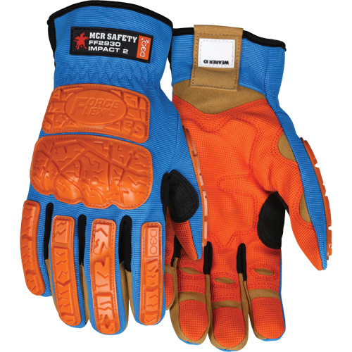 Mcr Safety Forceflex® Impact Gloves  (Pair)-Click on options for variations & Details.