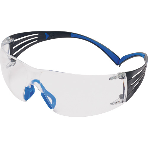 3M  SF401SGAF-BLU  Securefit? 400 Series Safety Glasses, Clear Lens, Anti-Fog/Anti-Scratch, ANSI Z87+/Meets/Exceeds CSA Z94.3 - Each