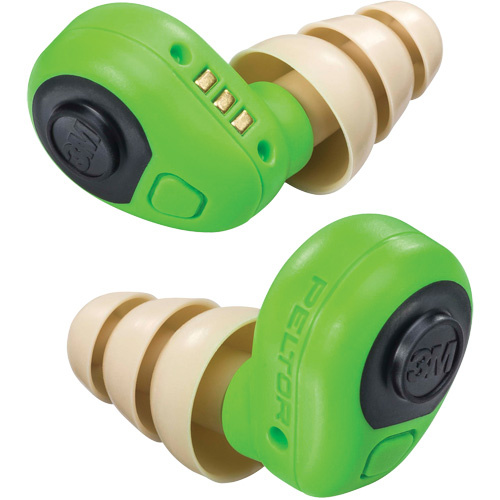 3M EEP-100 Peltor Electronic Earplugs, Uncorded, Pair - Plastic Case, 23 dB NRR, Large/Medium/Small-(Each)