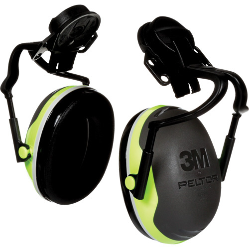 3M X4P51E Peltor X Series X4 Earmuffs, Cap Mount, 26 NRR dB-(Each)