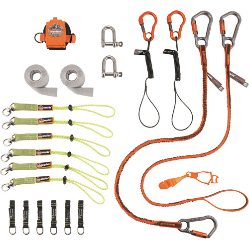 Ergodyne  19657-A  Squids<sup>?</sup> 3187 Scaffolder's Tool Tethering Kit - Each