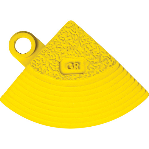 Wearwell  578.CORNERGRYL-CS4  Edging Corner for 24/Seven<sup>?</sup> Locksafe<sup>?</sup> Anti-Fatigue Mats - Case of 4