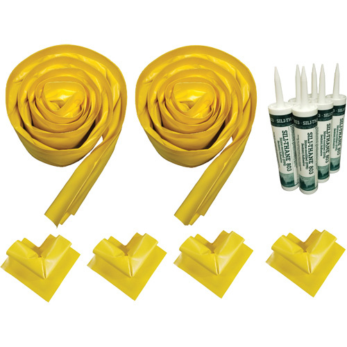 Enpac  48-250-DBKIT  Customizable Diverter Berm System Kit, 50' L x 2" H, Foam Wall