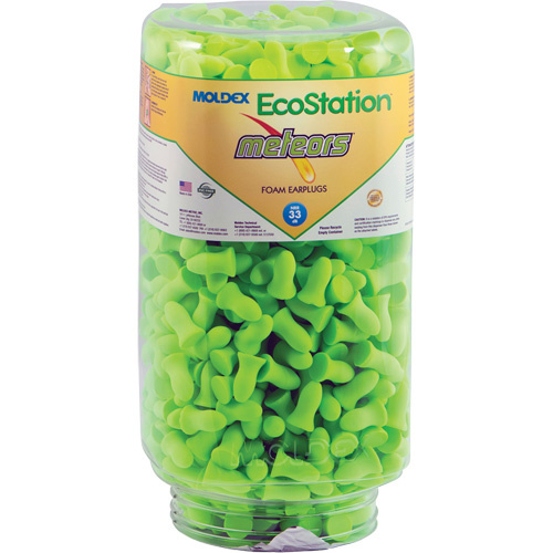 Moldex  6708  EcoStation? Meteors<sup>?</sup> Earplug Refill, Bulk - Canister - Box of 500 Pairs