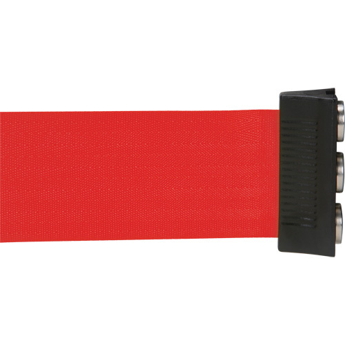 Zenith Safety Products  Magnetic Tape Cassette for Build-Your-Own Crowd Control Barrier, 12', Red Tape - Each