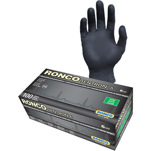 Ronco Sentron™ 6 Disposable Examination Gloves (Box of 100)-Click on options for variations & Details.
