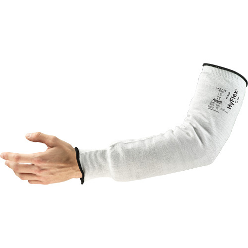Ansell  11210180-NAR  HyFlex<sup>?</sup> 11-210 Series Narrow Cut Resistant Sleeve, Intercept?, 18", ASTM ANSI Level A2/EN 388 Level 2, Grey - Each