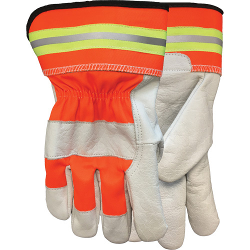 Watson Gloves 4019HV-L Flashback Fitters Gloves, Large, Grain Buffalo Palm - (Pair)