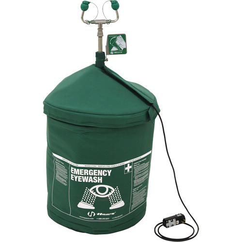 Haws 7603T Portable Tempered Emergency Eyewash, Pressurized, 15 gal. Capacity, Meets ANSI Z358.1-(Each)