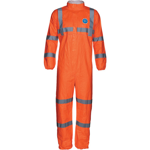 Dupont Personal Protection HV High Visibility Coveralls with Collar  (Each)-Click on options for variations & Details.