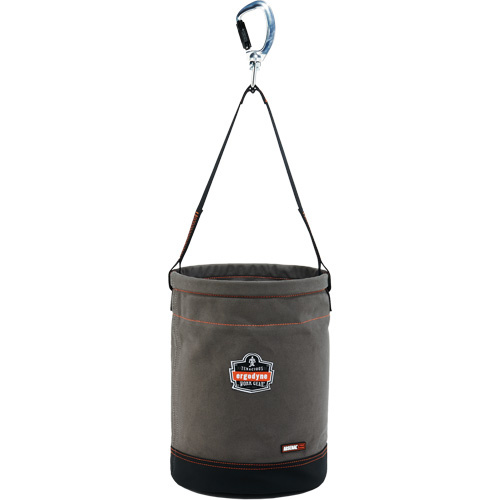 Ergodyne  14940  Arsenal<sup>?</sup>?5940 Swiveling Carabiner Hoist Bucket, Canvas, 12.5" Dia. x 17" H, 150 lbs. Load Rating - Each