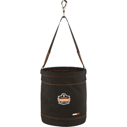 Ergodyne  14970  Arsenal<sup>?</sup>?5970 Swiveling Hook Hoist Bucket, Nylon, 12.5" Dia. x 15" H, 100 lbs. Load Rating - Each