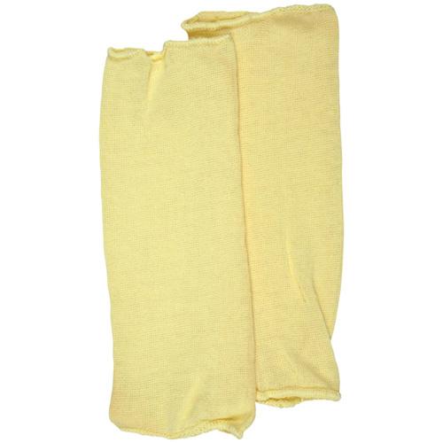 Mcr Safety 9371ES Cut Pro Single Ply Cut Resistant Sleeve, Kevlar, 10", ASTM ANSI Level A2, Yellow-(Each)