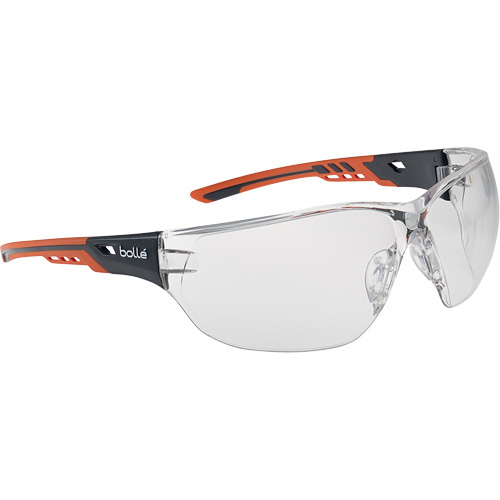 Boll? Safety  NESSPPSI  NESS+ Sporty Look Safety Glasses, Clear Lens, Anti-Fog/Anti-Scratch, ANSI Z87+ - Each